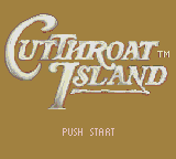 Cutthroat Island (USA, Europe) Title Screen